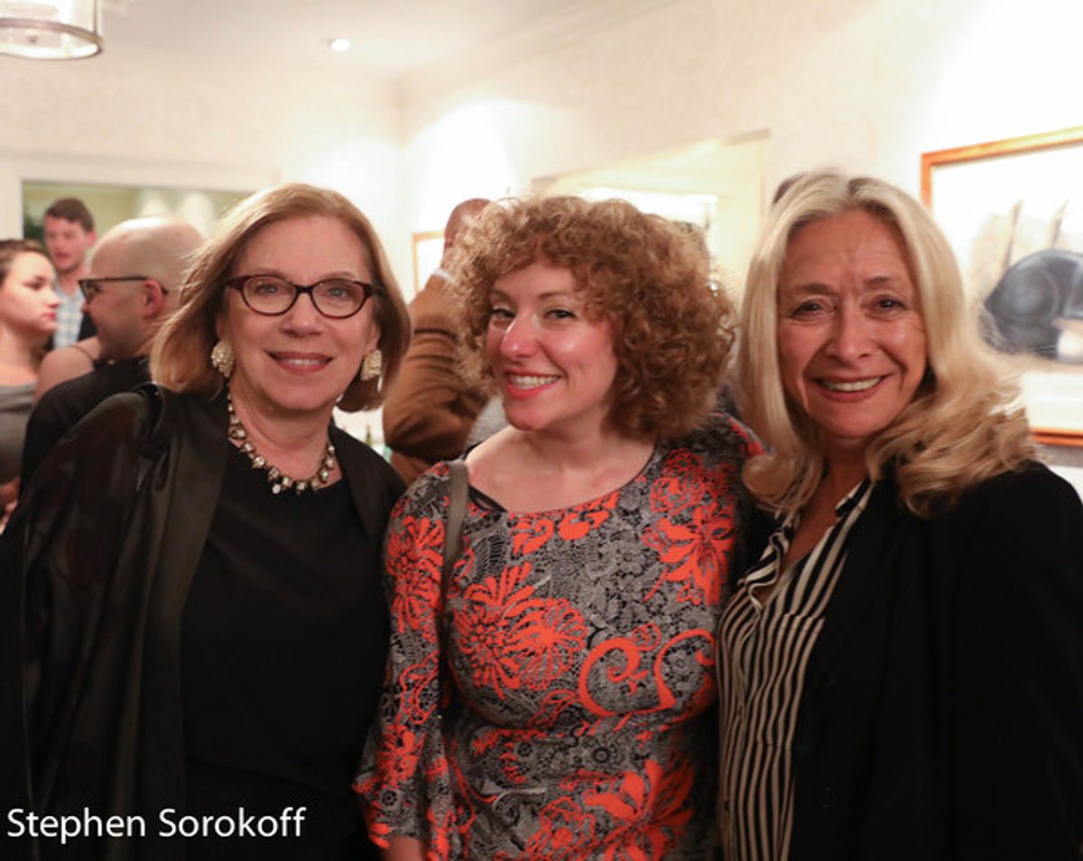 Julianne Boyd, Rebecca Weiss, Eda Sorokoff at 