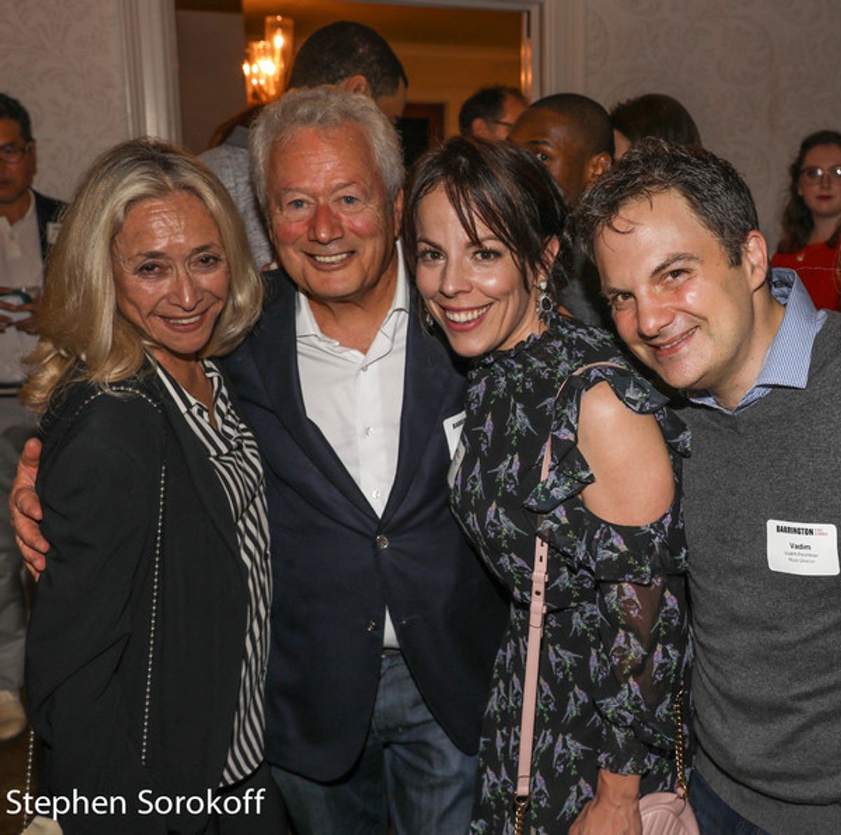 Eda Sorokoff, Stephen Sorokoff Leslie Kritzer, Vadim Feichtner at 