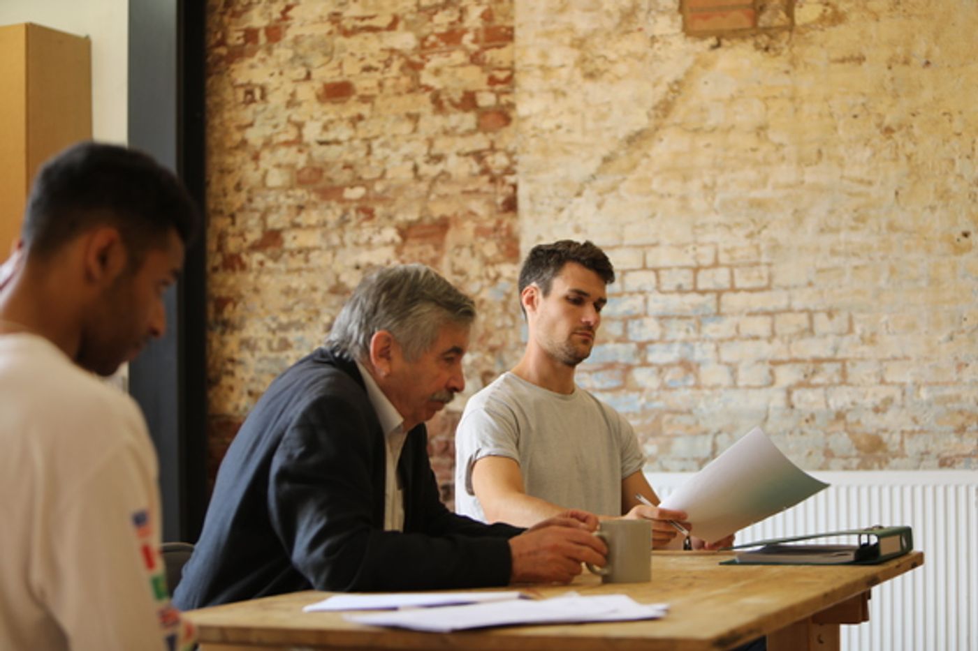 Photo Flash: In Rehearsal with Southwark Playhouse's FOR KING AND COUNTRY  Image