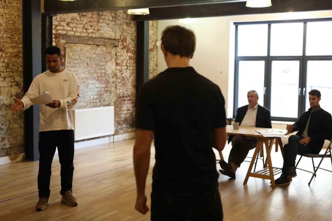 Photo Flash: In Rehearsal with Southwark Playhouse's FOR KING AND COUNTRY  Image