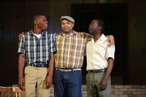 Damian Jermaine Thompson, Justin Cunningham, Charlie Hudson III @ BroadwayWorld Damian Jermaine Thompson, Justin Cunningham, Charlie Hudson III Photo