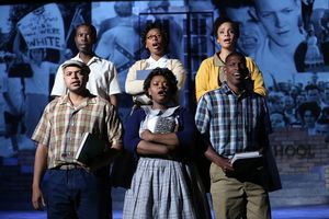 Charlie Hudson III, Anita Welch, Stephanie Umoh, Damian Jermaine Thompson, Shanice Williams, Justin Cunningham @ BroadwayWorld Charlie Hudson III, Anita Welch, Stephanie Umoh, Damian Jermaine Thompson, Shanice Wi Photo