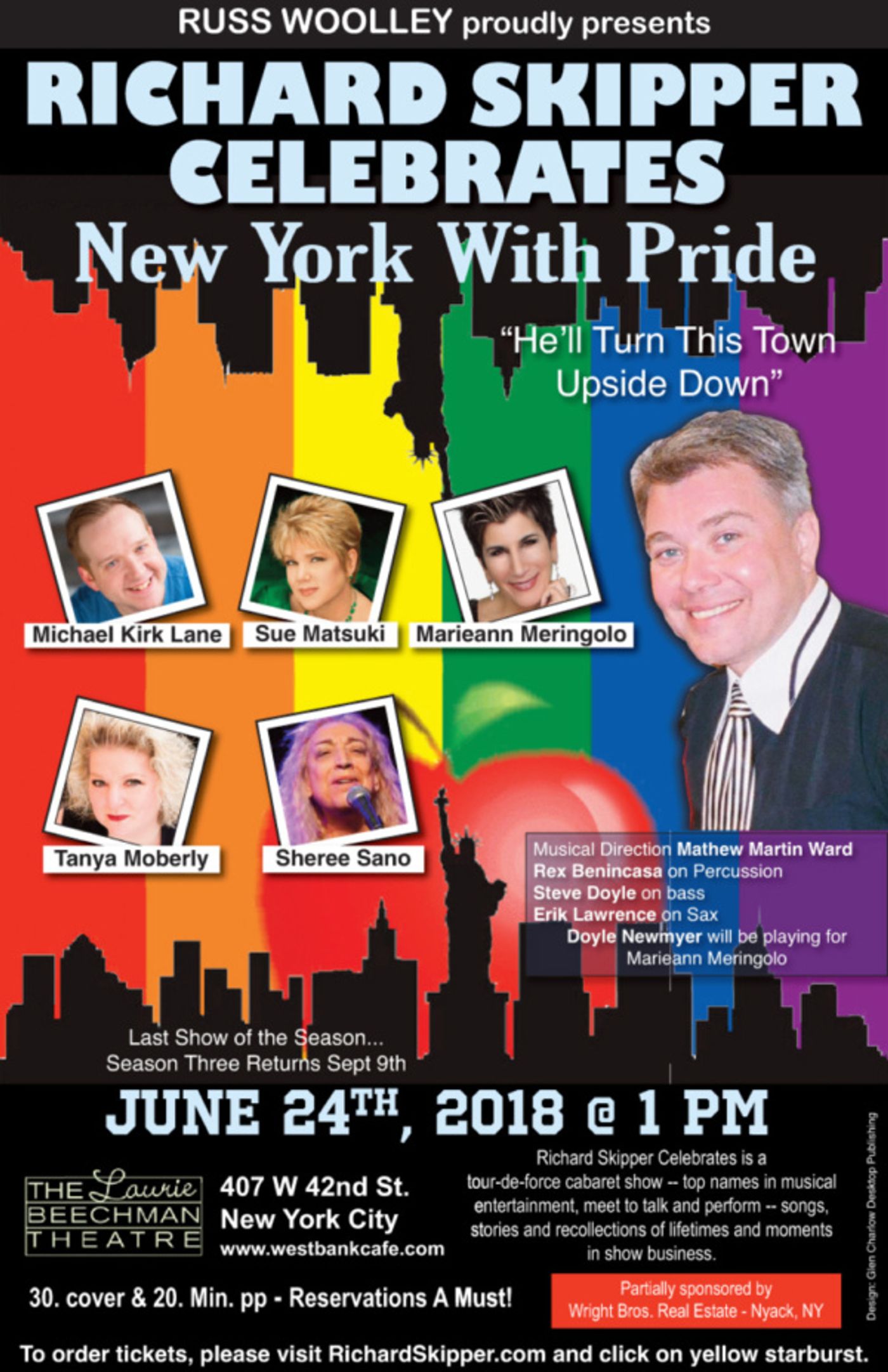 Photo Flash: Richard Skipper Holds Pride Month Event at The Laurie Beechman Theatre Photo Flash: Richard Skipper Holds Pride Month Event at The Laurie Beechman Theatre Image