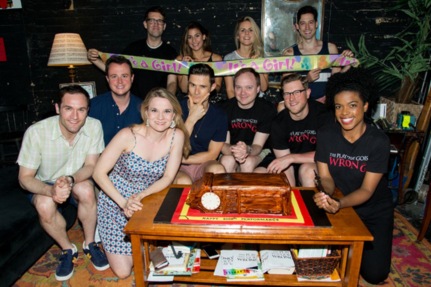 Photo Coverage: THE PLAY THAT GOES WRONG Celebrates 500 Performances  Image
