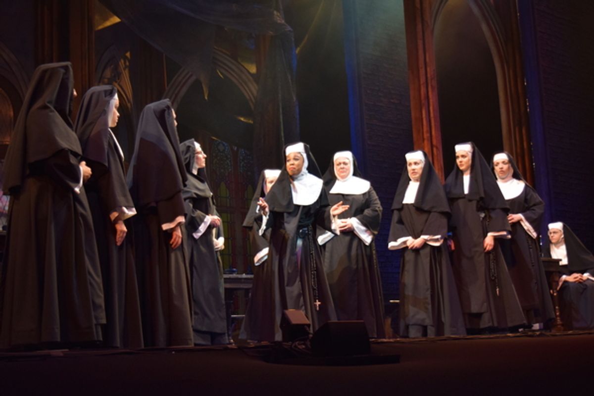 Shonica Gooden, center, and cast at 