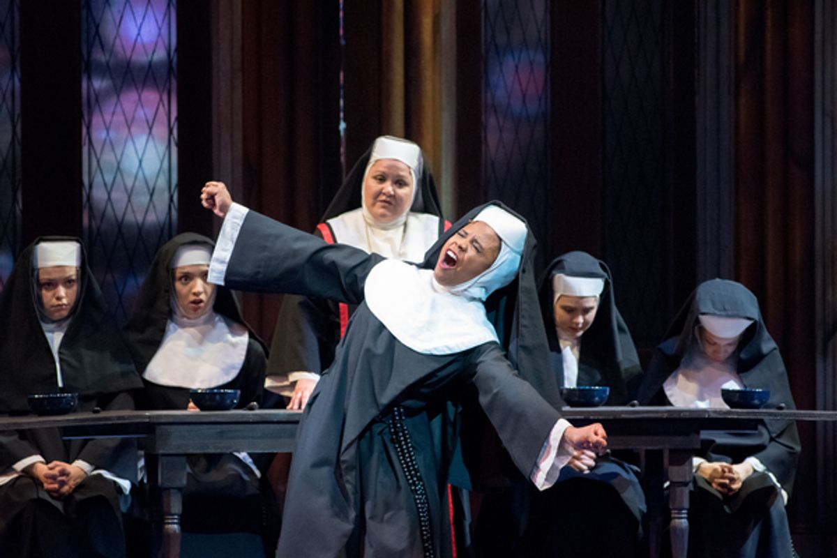 Katie Banks-Todd, back row center, and Shonica Gooden at 