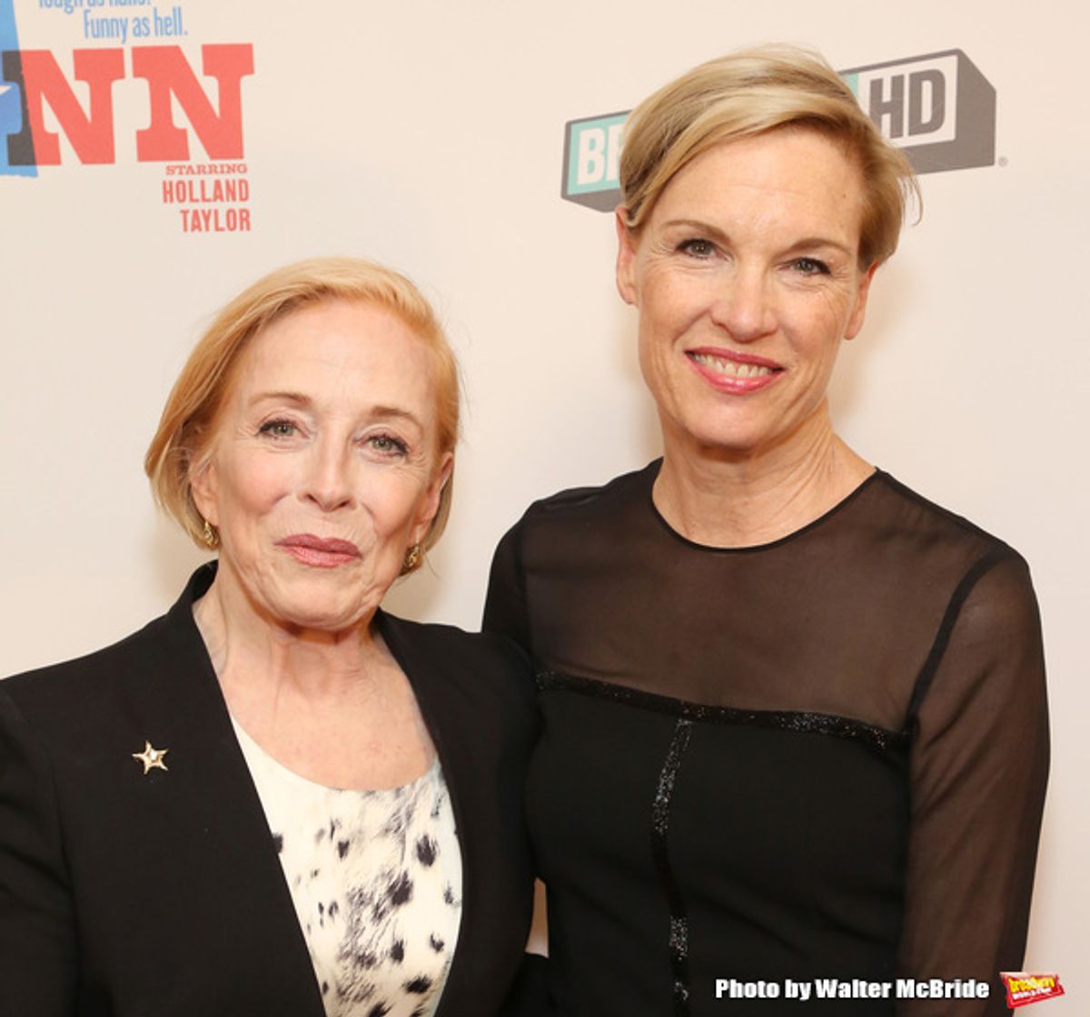 Holland Taylor and Cecile Richards at 