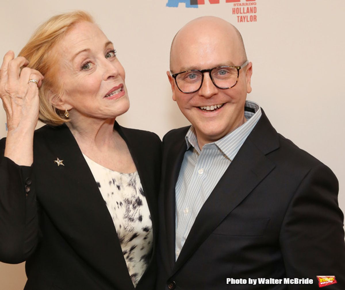 Holland Taylor and Benjamin Endsley Klein at 