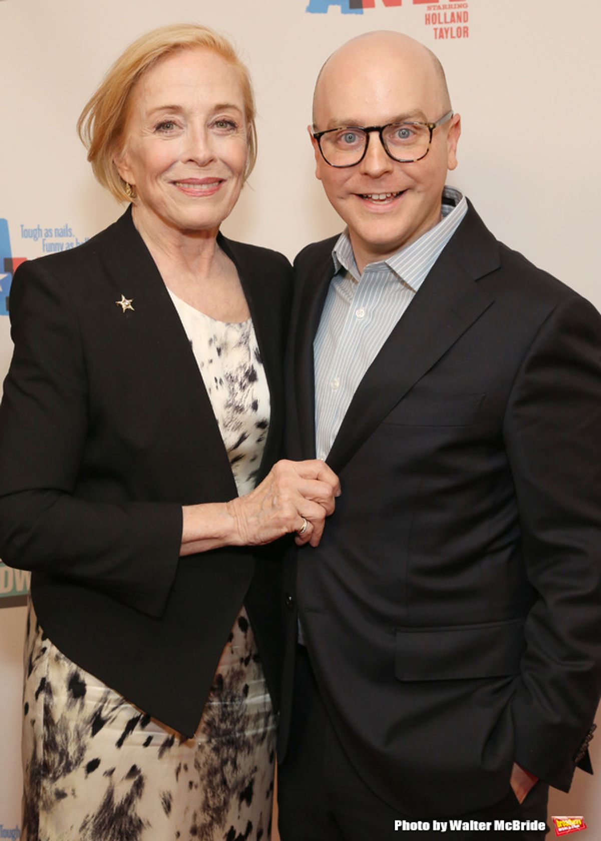 Holland Taylor and Benjamin Endsley Klein at 