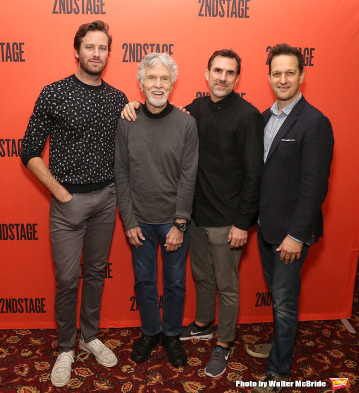 Armie Hammer,Tom Skerritt, Paul Schneider and Josh Charles  at 
