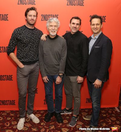 Armie Hammer,Tom Skerritt, Paul Schneider and Josh Charles  Photo