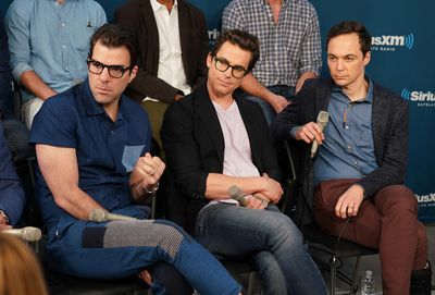 Zachary Quinto,Â Matt Bomer and Jim Parsons Photo