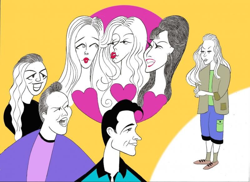 BWW Exclusive: Ken Fallin Draws the Stage - The Cast of MEAN GIRLS! Image