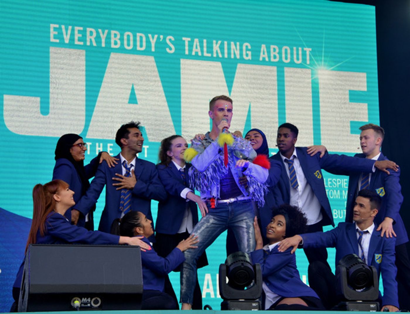 Photo Flash: The West End's Best Come Out For West End Live - JAMIE, WICKED, MOTOWN, KINKY BOOTS, and MATILDA  Image