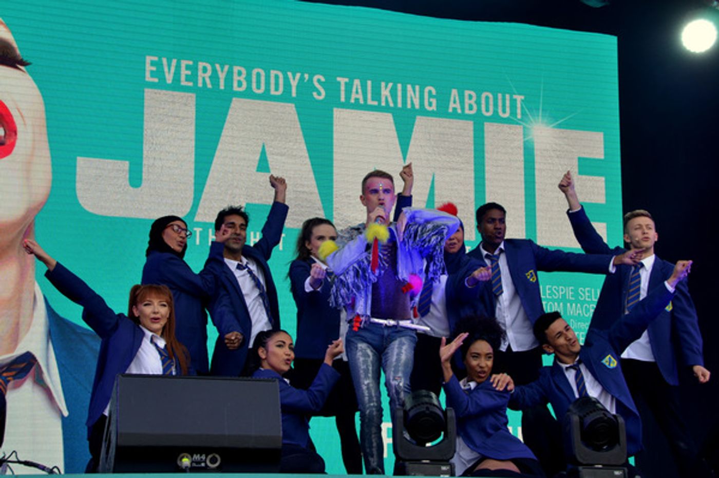 Photo Flash: The West End's Best Come Out For West End Live - JAMIE, WICKED, MOTOWN, KINKY BOOTS, and MATILDA  Image