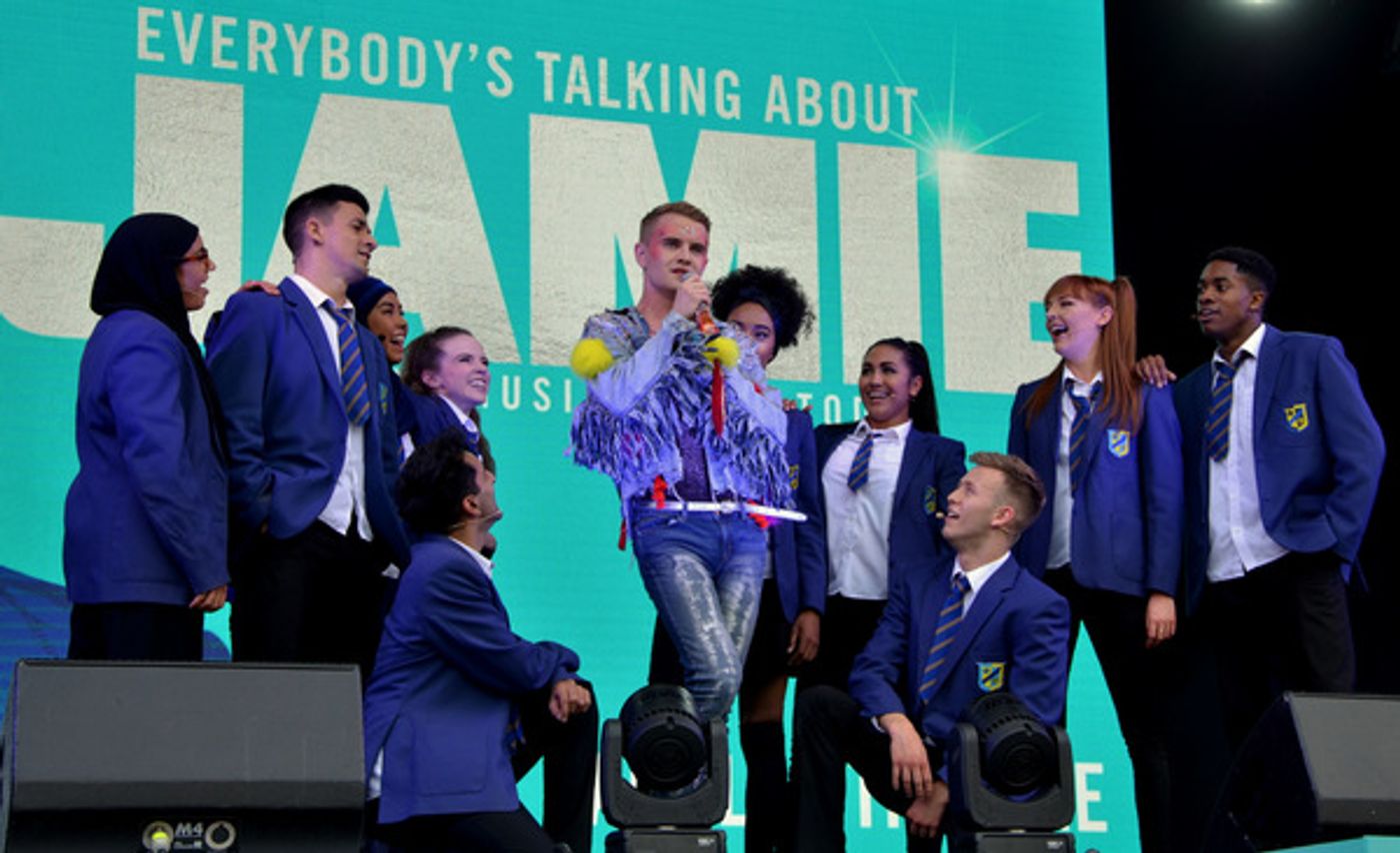 Photo Flash: The West End's Best Come Out For West End Live - JAMIE, WICKED, MOTOWN, KINKY BOOTS, and MATILDA  Image