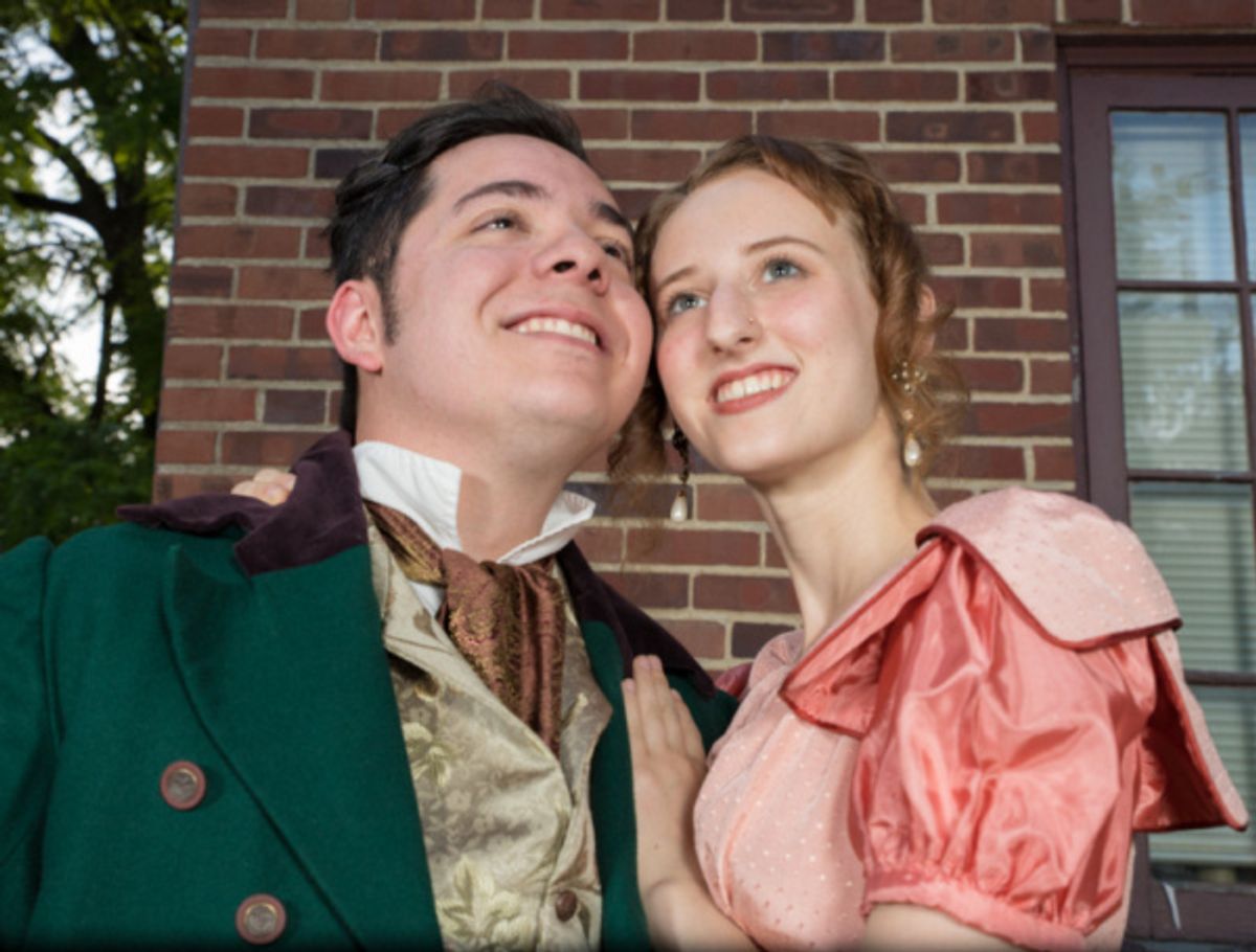 Jordan Estose and Emma Lou Andrews at 