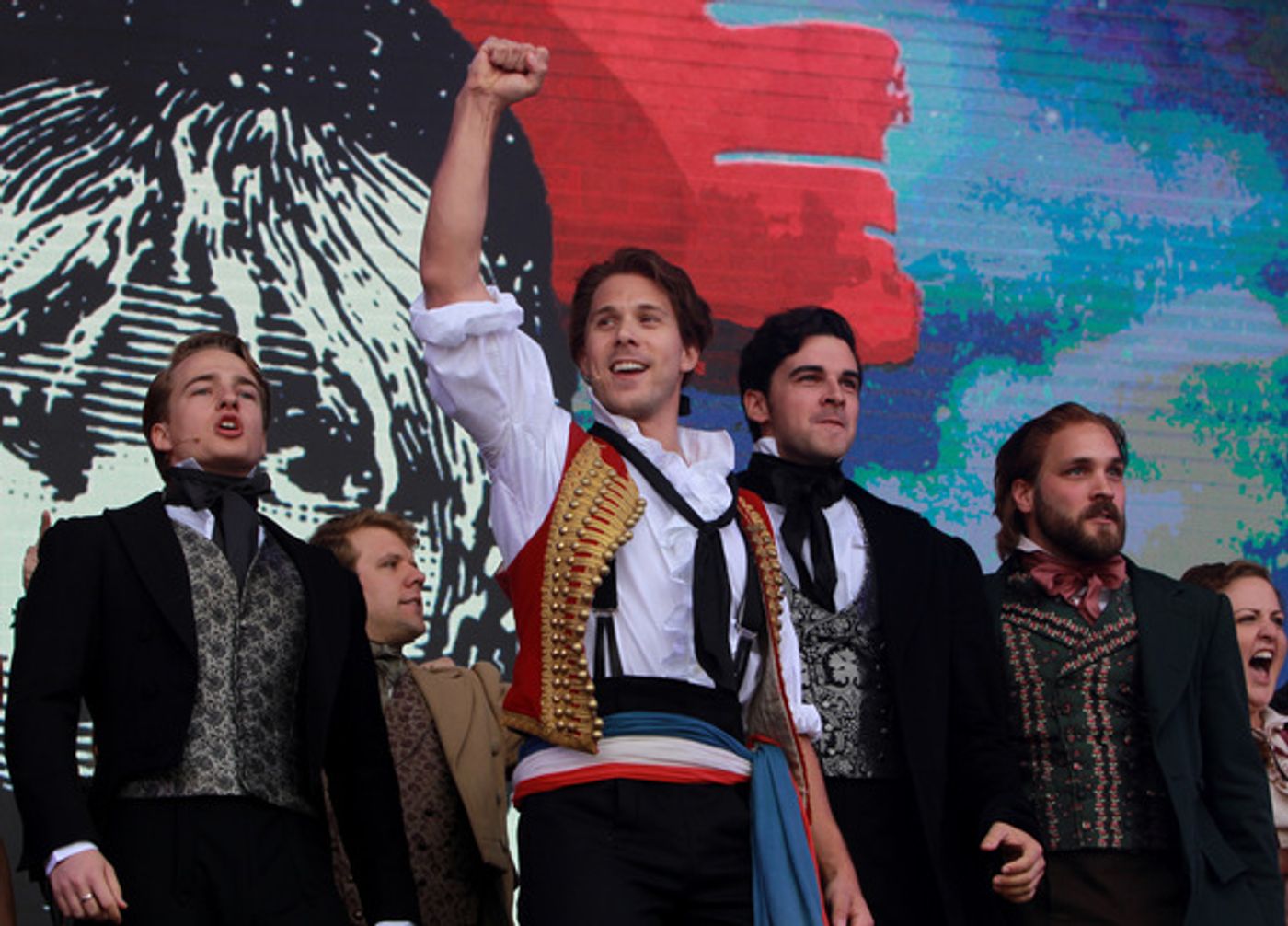 Photo Flash: The West End's Best Come Out For West End Live - BAT OUT OF HELL, PHANTOM, LES MISERABLES, STRICTLY BALLROOM  Image