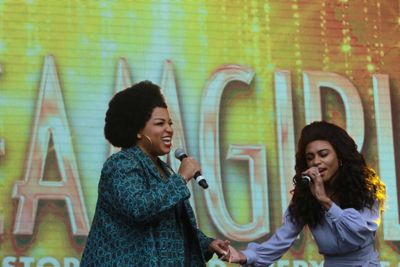 Photo Flash: The West End's Best Come Out For West End Live - DREAMGIRLS, MAMMA MIA!, CHICAGO, THRILLER LIVE — photo 4 of 55