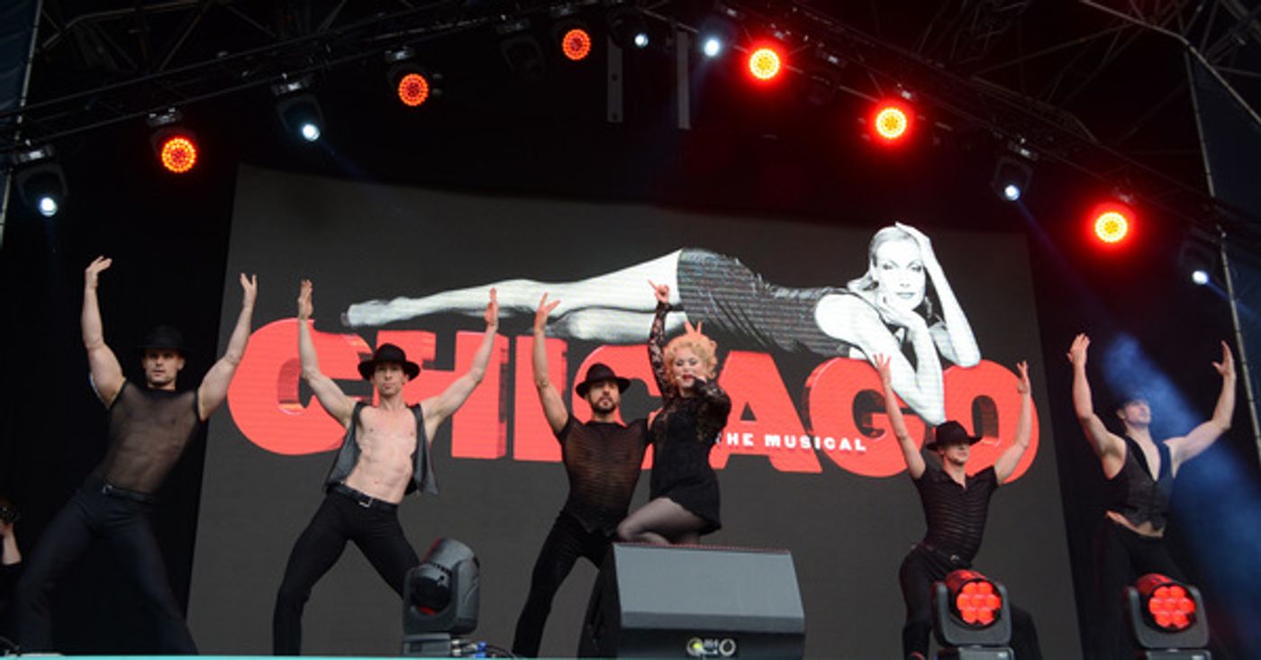 Photo Flash: The West End's Best Come Out For West End Live - DREAMGIRLS, MAMMA MIA!, CHICAGO, THRILLER LIVE  Image