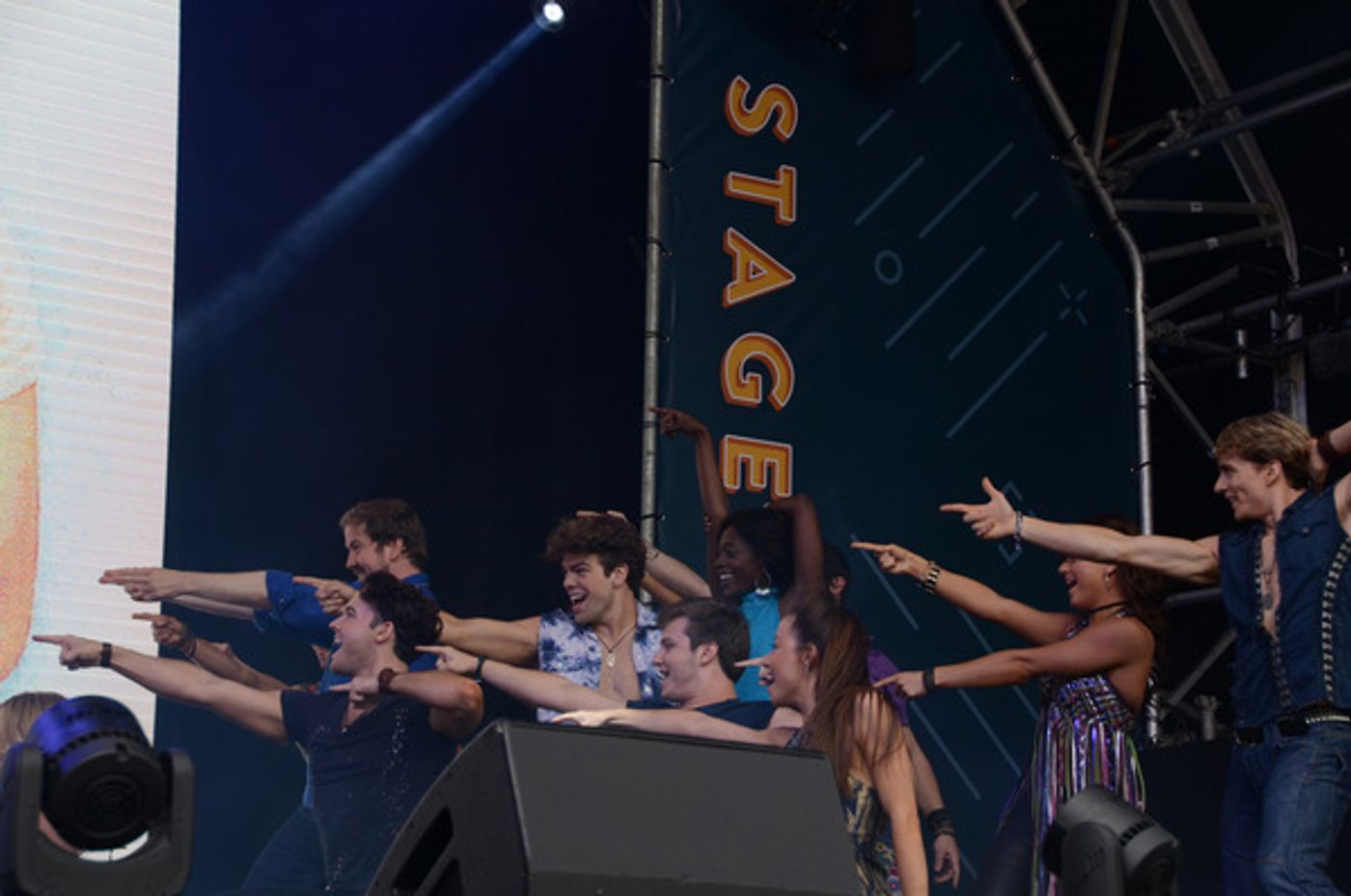 Photo Flash: The West End's Best Come Out For West End Live - DREAMGIRLS, MAMMA MIA!, CHICAGO, THRILLER LIVE  Image