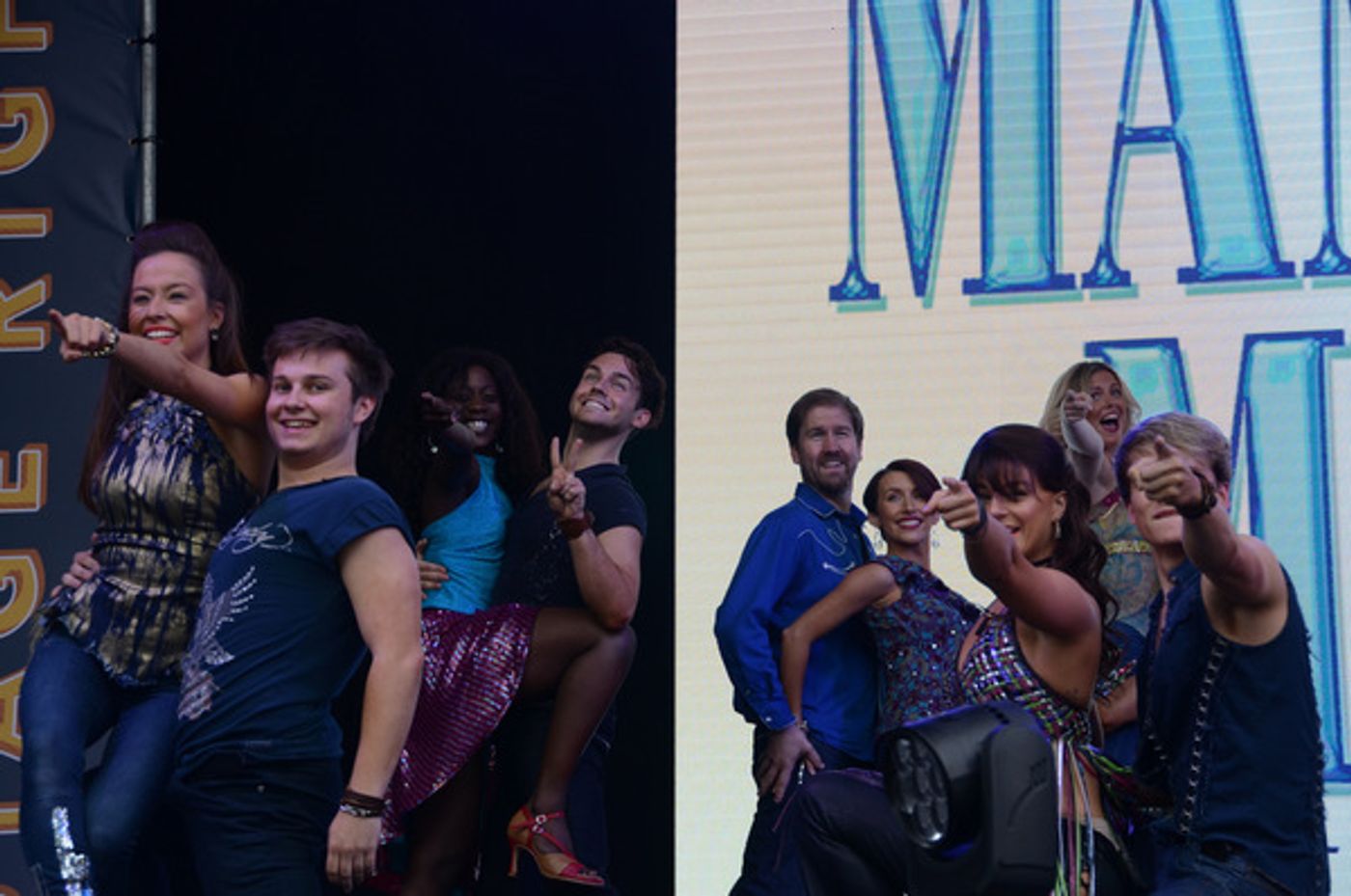 Photo Flash: The West End's Best Come Out For West End Live - DREAMGIRLS, MAMMA MIA!, CHICAGO, THRILLER LIVE  Image