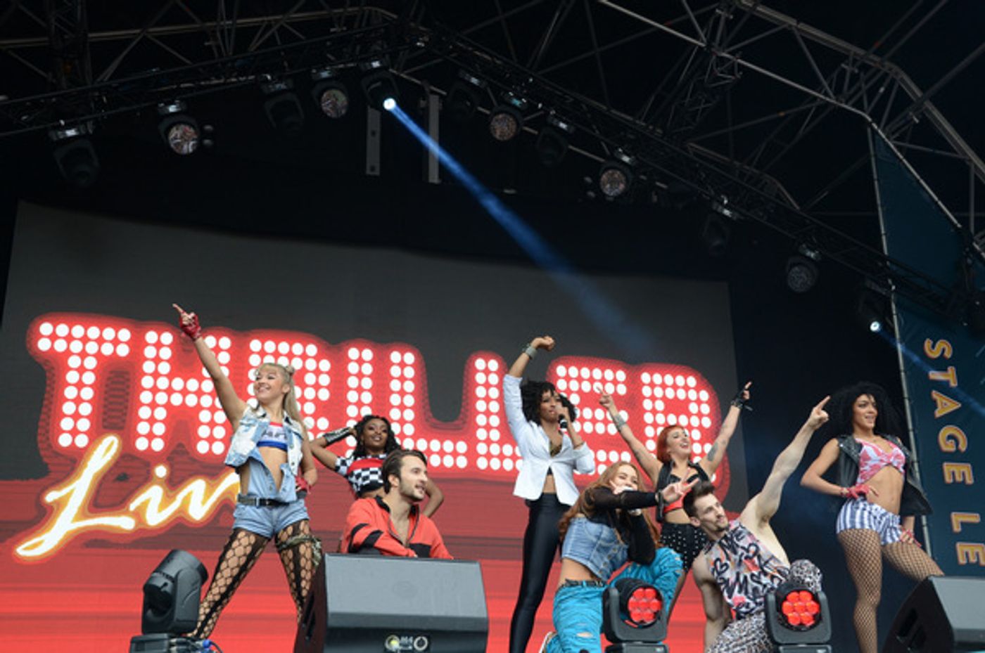 Photo Flash: The West End's Best Come Out For West End Live - DREAMGIRLS, MAMMA MIA!, CHICAGO, THRILLER LIVE  Image