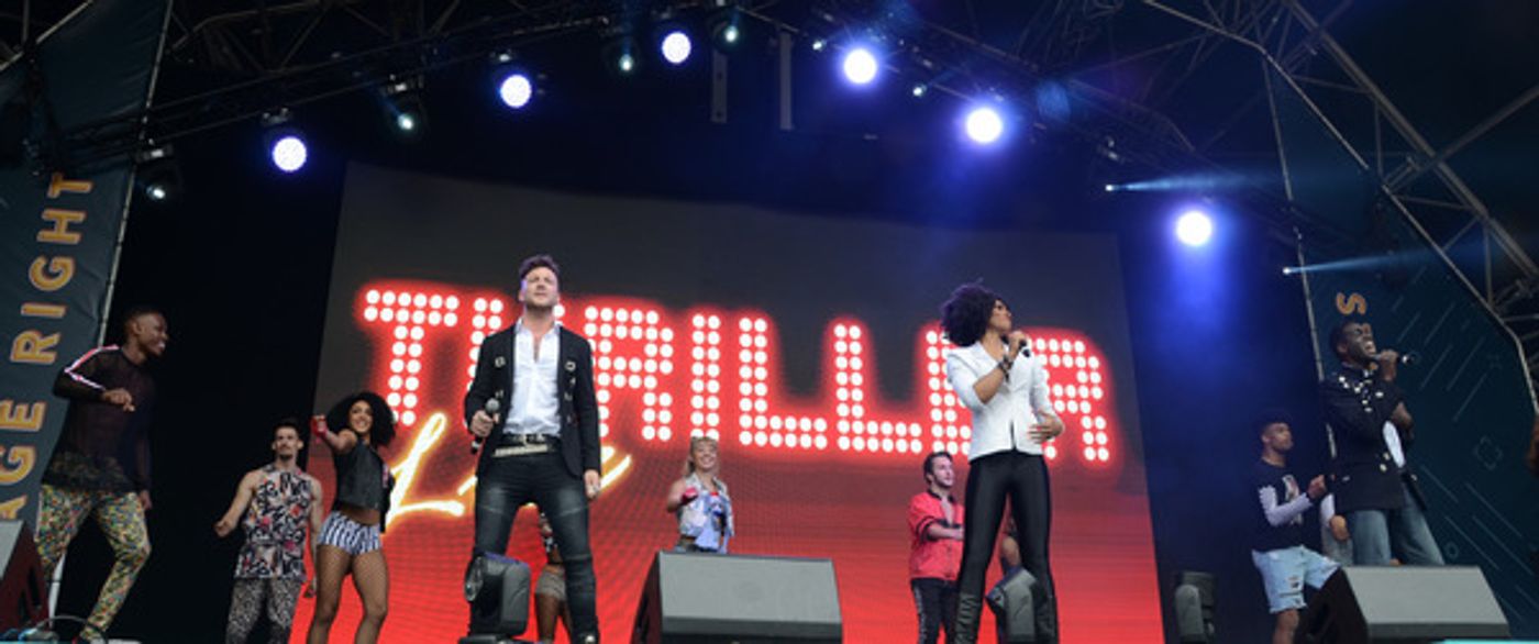 Photo Flash: The West End's Best Come Out For West End Live - DREAMGIRLS, MAMMA MIA!, CHICAGO, THRILLER LIVE  Image