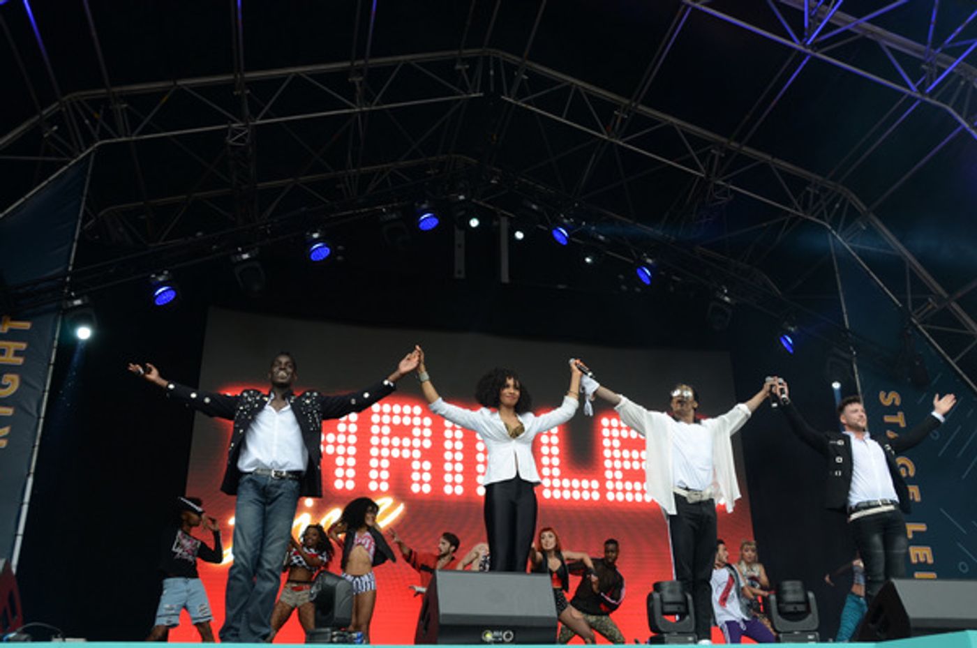 Photo Flash: The West End's Best Come Out For West End Live - DREAMGIRLS, MAMMA MIA!, CHICAGO, THRILLER LIVE  Image