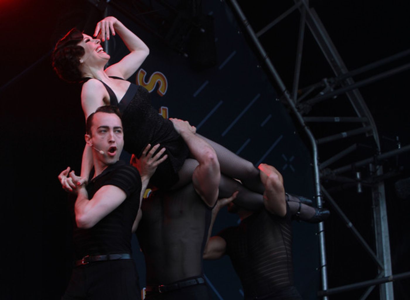 Photo Flash: The West End's Best Come Out For West End Live - DREAMGIRLS, MAMMA MIA!, CHICAGO, THRILLER LIVE  Image