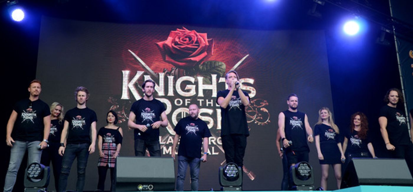 Photo Flash: The West End's Best Come Out For West End Live - THE KNIGHTS OF THE ROSE, Matt Cardle, Louise Dearman  Image