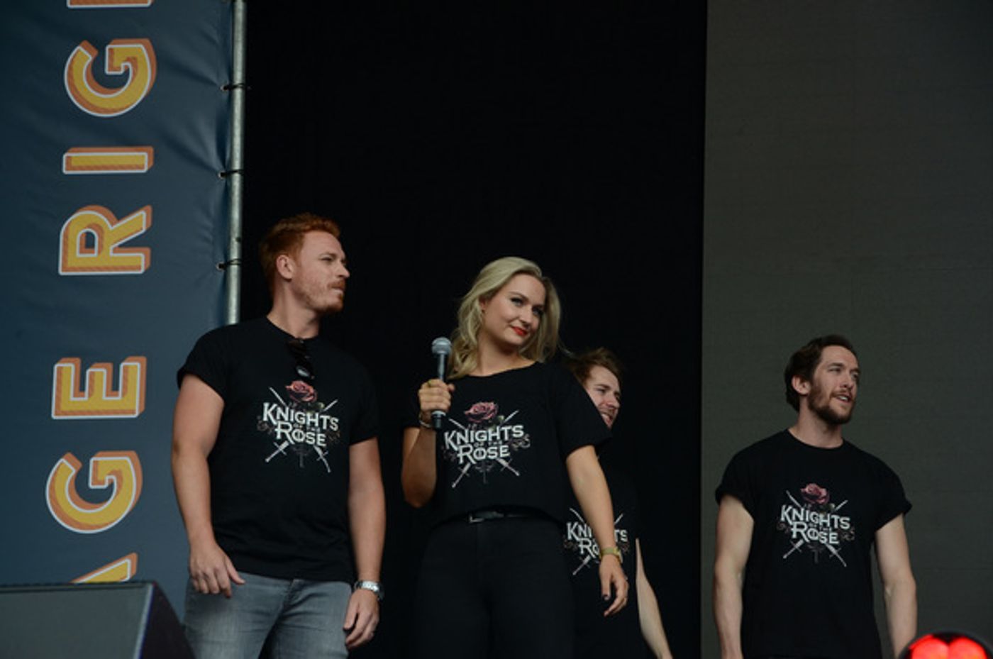 Photo Flash: The West End's Best Come Out For West End Live - THE KNIGHTS OF THE ROSE, Matt Cardle, Louise Dearman  Image