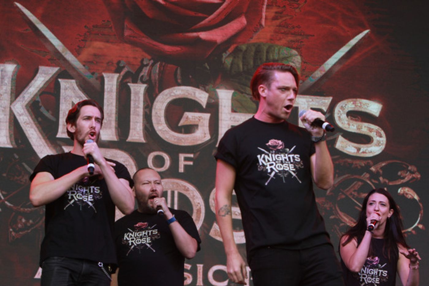 Photo Flash: The West End's Best Come Out For West End Live - THE KNIGHTS OF THE ROSE, Matt Cardle, Louise Dearman  Image
