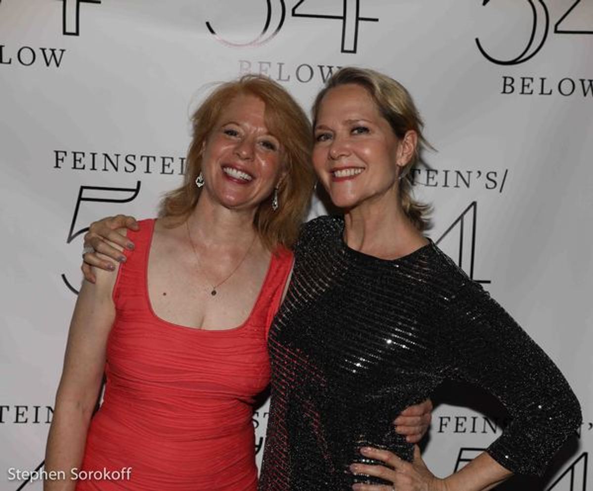 Deborah Grace Winer & Rebecca Luker at 