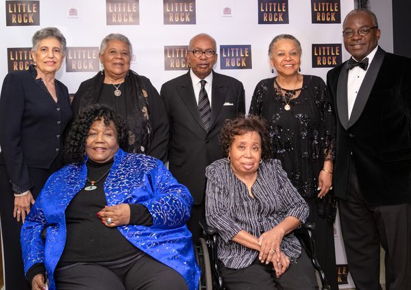 Rear: Carlotta Walls Lanier, Mninijean Brown-Trickey, Ernest Green, Harvey Butler, Gl Photo