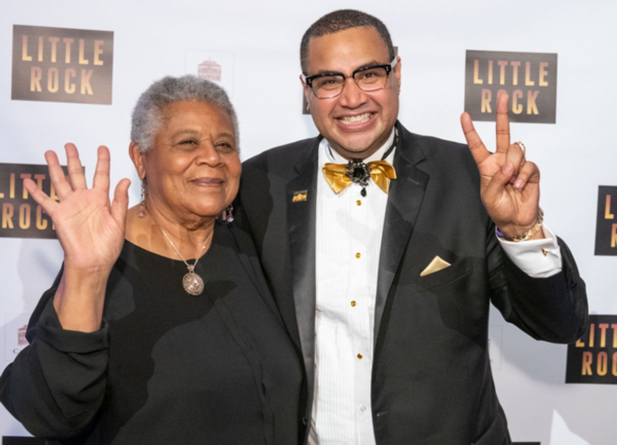 Minnijean Brown-Trickey, Rajendra Ramoon Maharaj at 