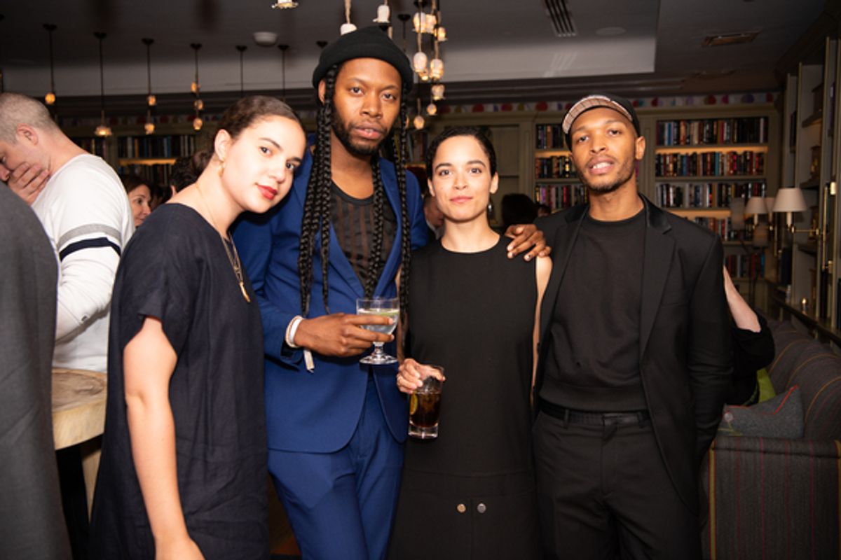 Machel Ross, Jeremy O. Harris, Juliana Canfield, Antwaun Sargent at 