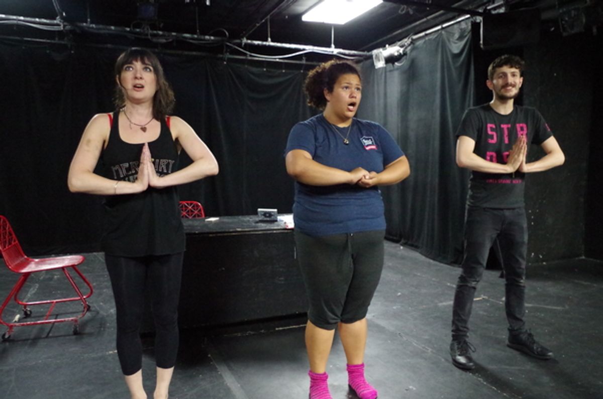 Bryna Kearney, Adena Walker, Brian Esposito at 