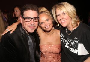 Michael Orland, Kristin Chenoweth, Kim Vento Photo