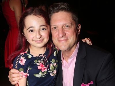 Delaney Horton and Christopher Sieber Photo
