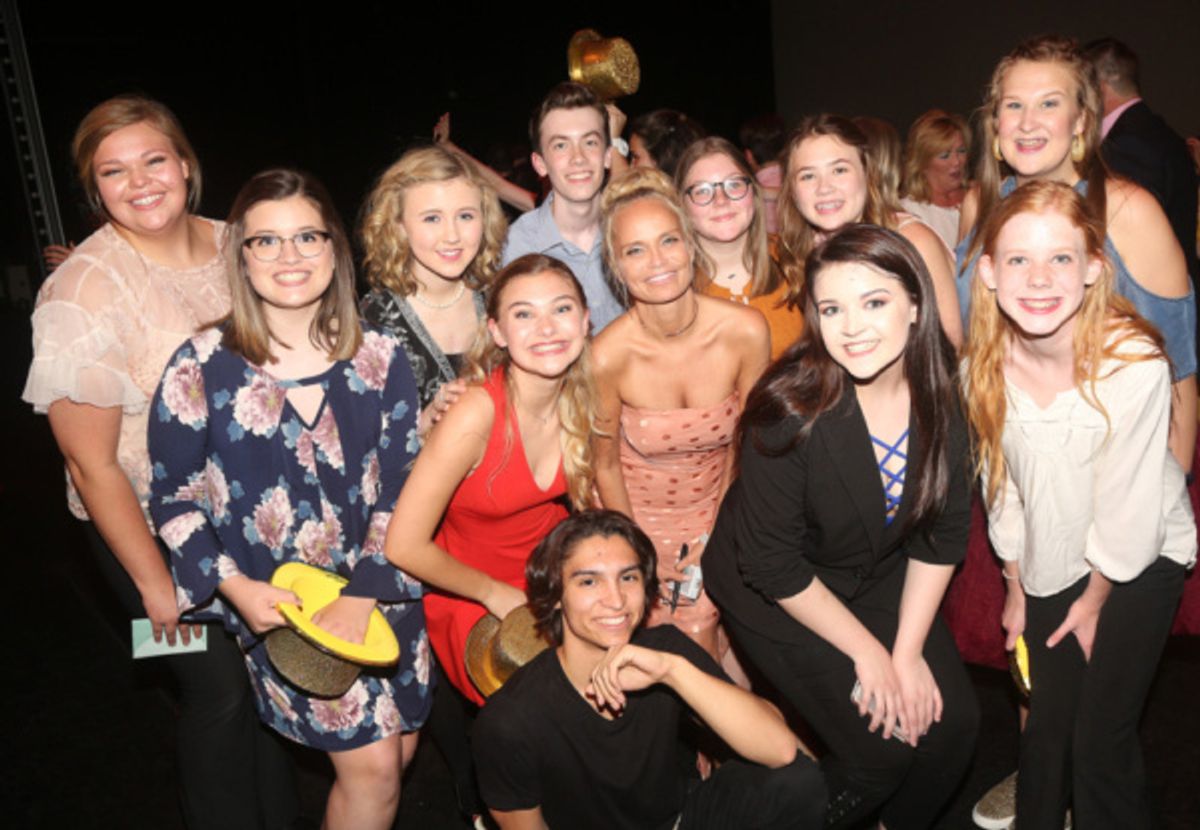 Kristin Chenoweth and KCBBC Campers at 