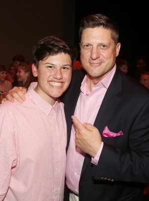 Connor Adair and Christopher Sieber Photo