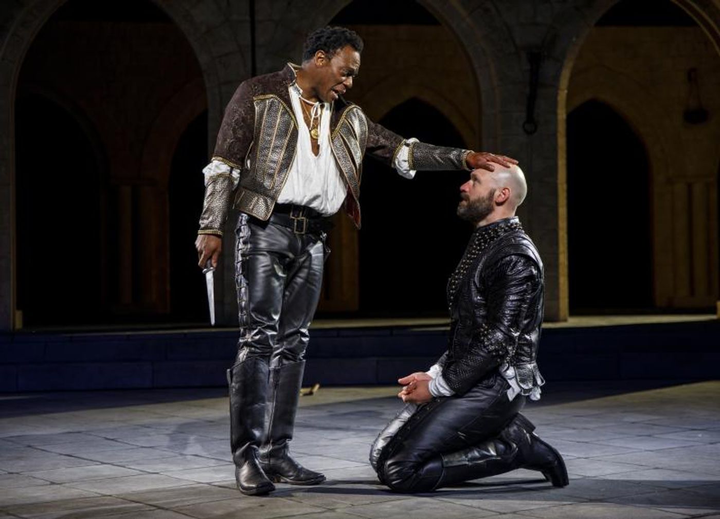Review: Chukwudi Iwuji and Corey Stoll Give Memorable Turns in Director Ruben Santiago-Hudson's OTHELLO  Image