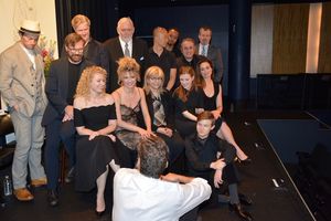 David Staller with Bryce Pinkham, Drew McVety, Karl Kanzler, Jim Brochu, Hank H. Kim, Brandon Jones, Michael McCormick, Bradford Cover, Margaret Loesser Robinson, Scarlett Strallen, Susan Haskins-Doloff, Lilly Tobin, Caroline Kinsolving and Eason Rytter @ BroadwayWorld David Staller with Bryce Pinkham, Drew McVety, Karl Kanzler, Jim Brochu, Hank H. Kim, Photo