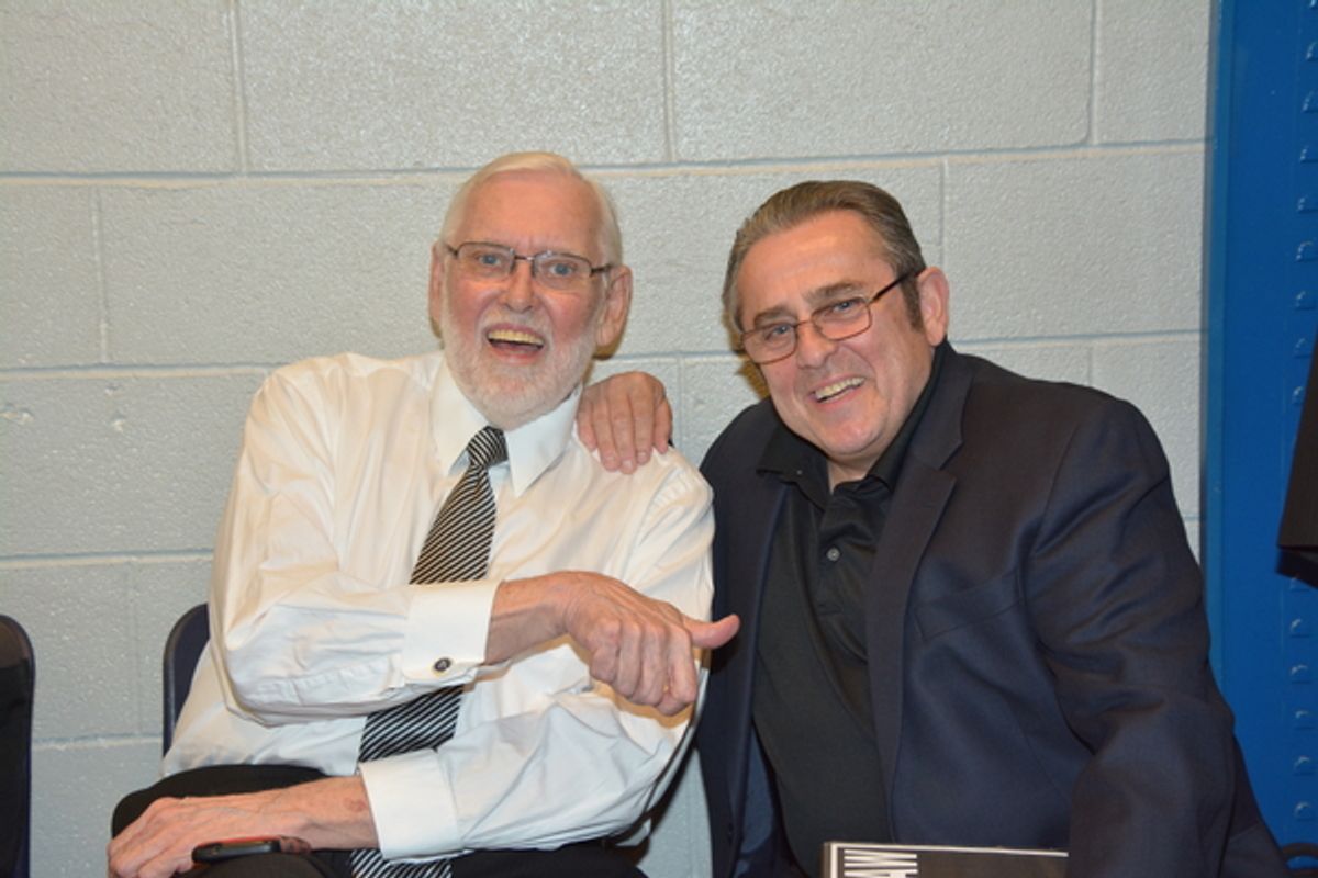 Jim Brochu and Michael McCormick at 