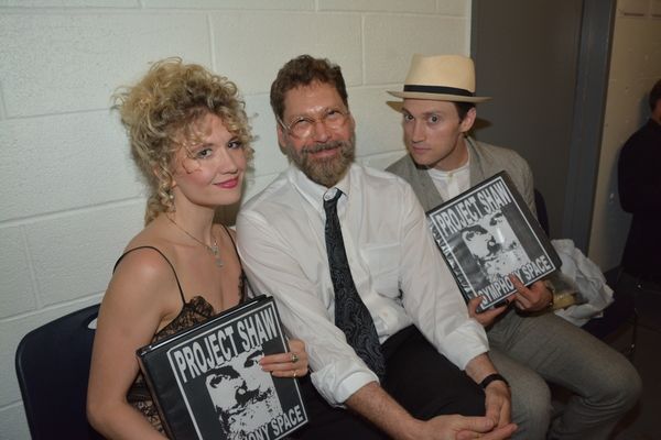 Scarlett Strallen, David Staller and Bryce Pinkham Photo