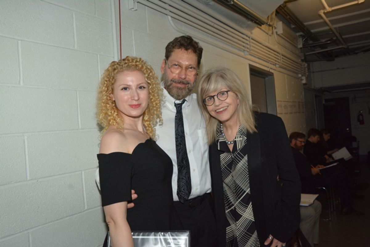 Margaret Loesser Robinson, David Staller and Susan Haskins-Doloff at 