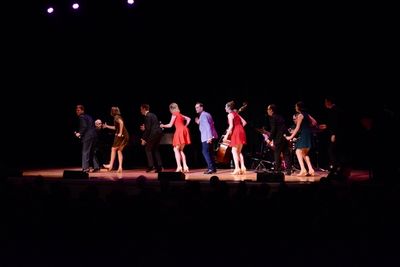 Danny Gardner and the BBTY Dance Ensemble that includes-Emily Blake Anderson, Bryan H Photo