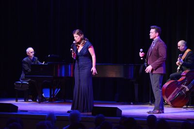 Ross Patterson (Musical Director), Marina Jurica and Brian Charles Rooney Photo