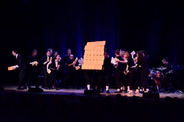 Danny Gardner and the BBTY Dance Ensemble that includes-Danielle Aliotta, Emily Blake Photo